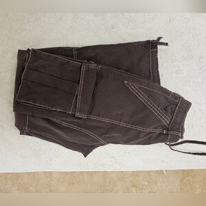 Zara Dark Brown Cargo Pants for Men